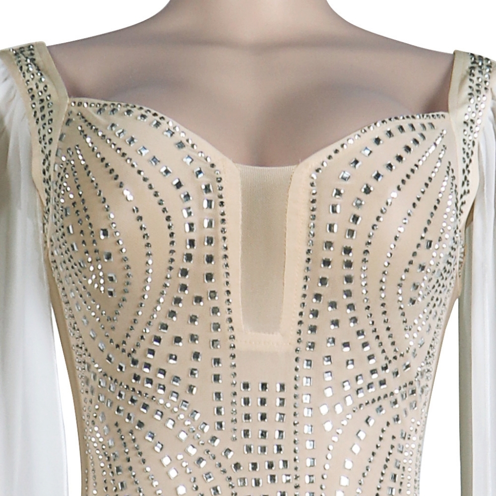 Mesh with Rhinestones Dress New Size S,M,L available strech. - Picture 14 of 14